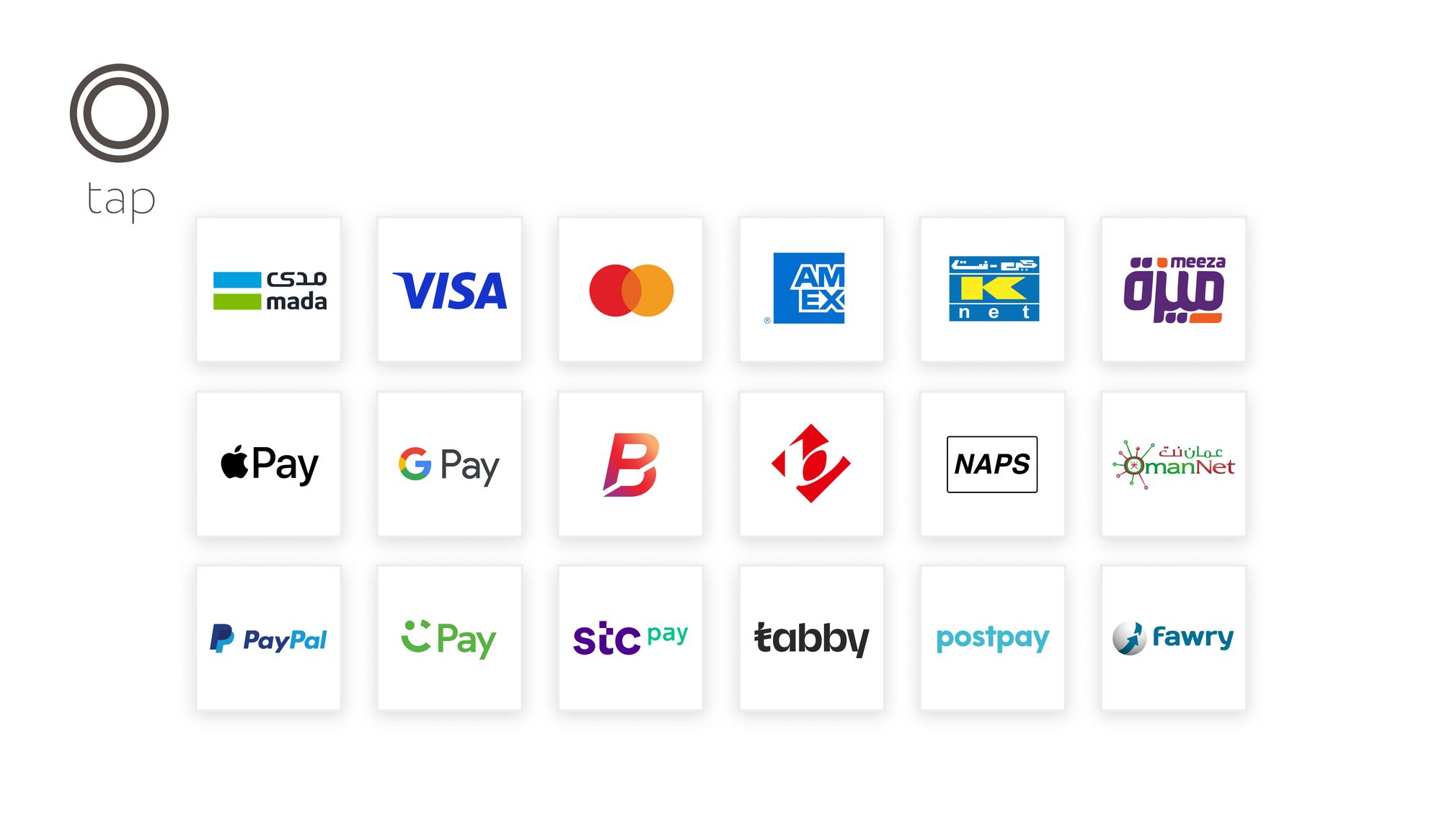 Payment Methods at Tap Payments