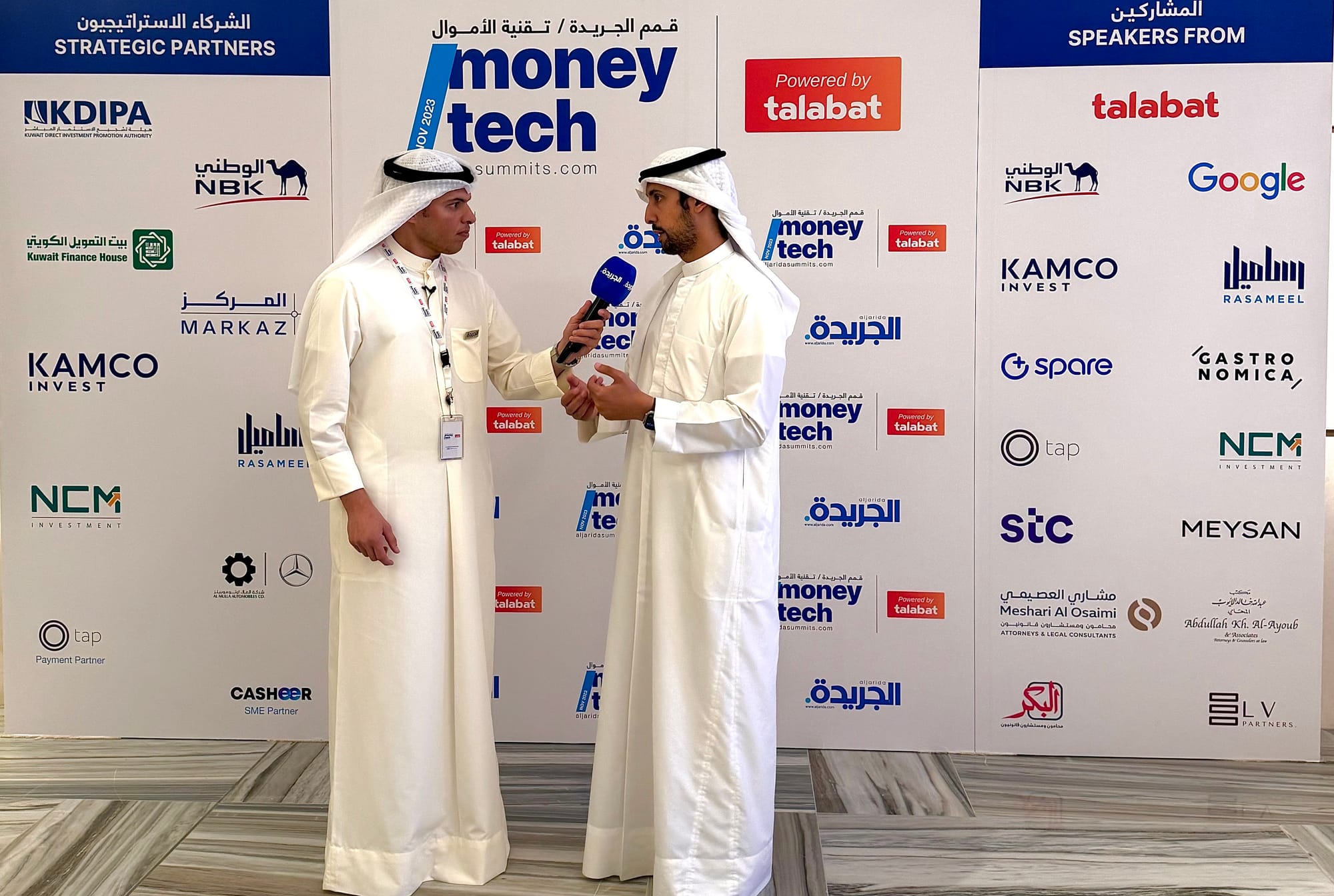 Faisal AlHaroun, MD of Tap Payments in Kuwait at Moneytech 2023