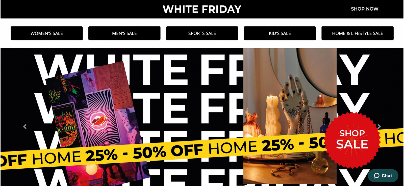 White Friday Sales from brands under Azadea